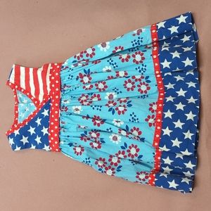 Jelly the Pug Patriotic Dress